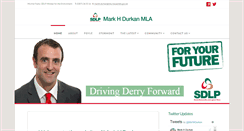 Desktop Screenshot of markhdurkan.com