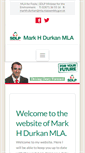 Mobile Screenshot of markhdurkan.com